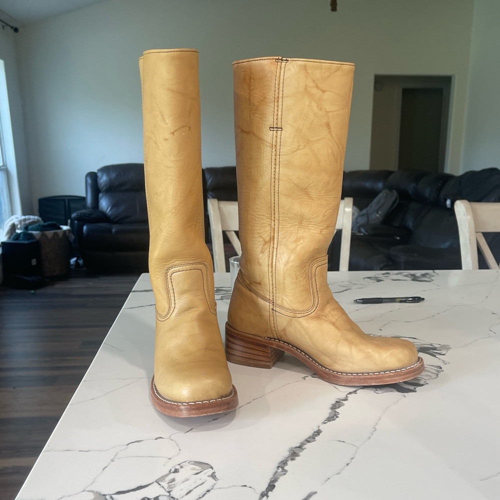 Frye Banana Campus Boots